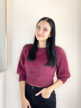 Alva Fluffy Cropped Knit